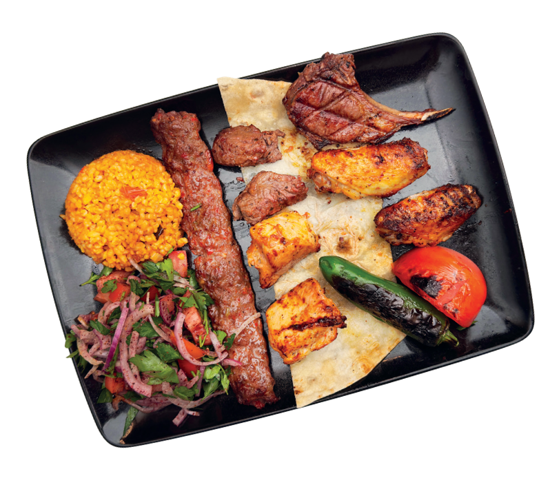 Karişik Kebab for 1